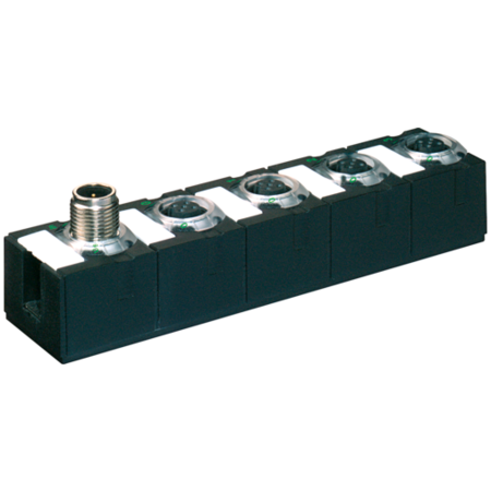 MURR ELEKTRONIK CUBE67 I/O COMPACT MODULE, 8 multifunction channels, Cube67 DIO8 C 4xM12 56610